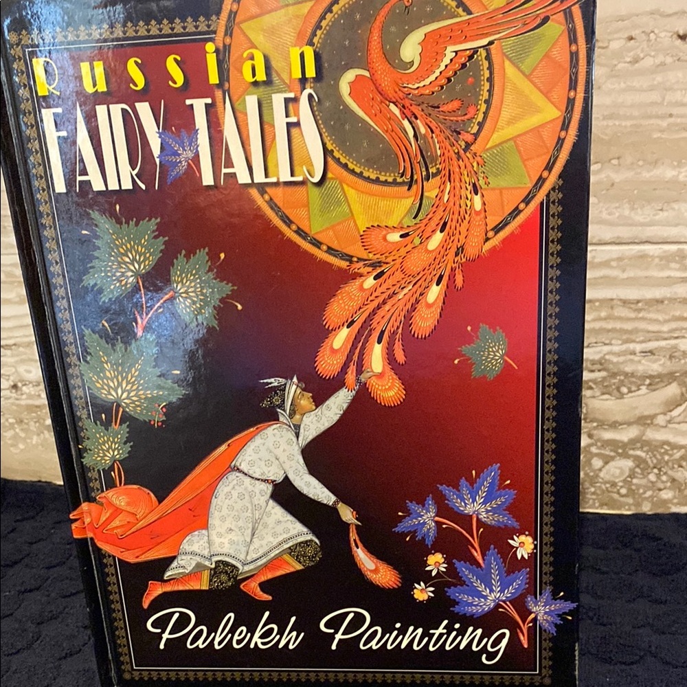 Russian Fairy Tales Book with Palekh Painting